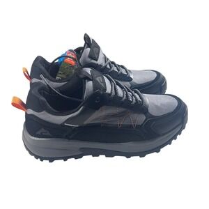 Ozark Trail Mens Waterproof Low Hike Outdoor Shoes Sz 11.5 Black Gray NEW